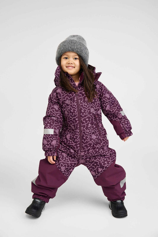 Reima Kurikka Kid's Winter Snowsuit Deep Purple