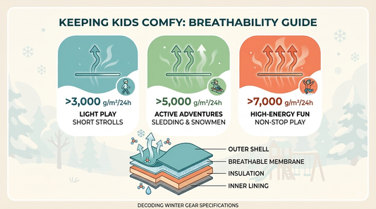 The Importance of Breathability in Winter Kids' Clothing