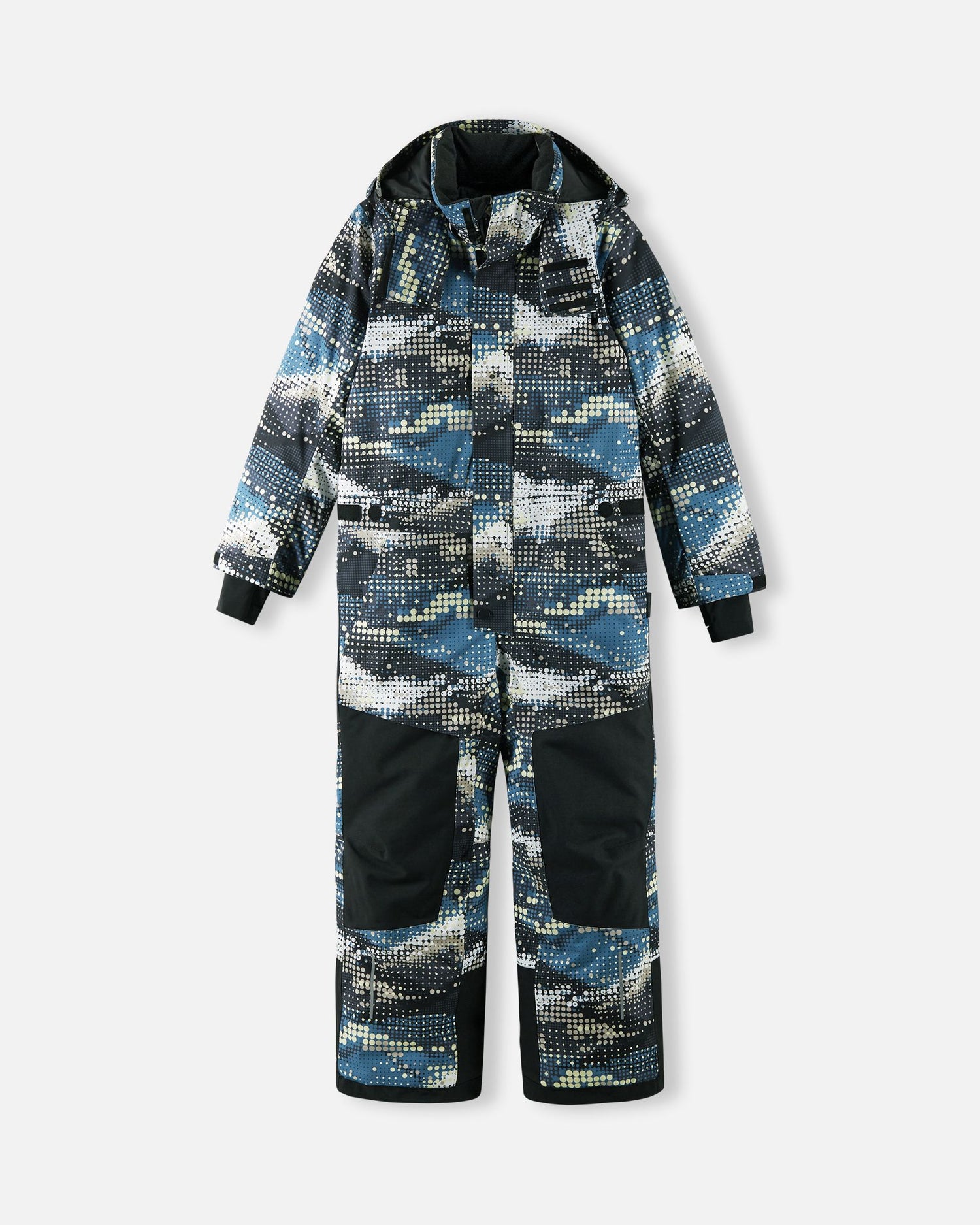 Reima Lappea Ski Suit Soft Black Front