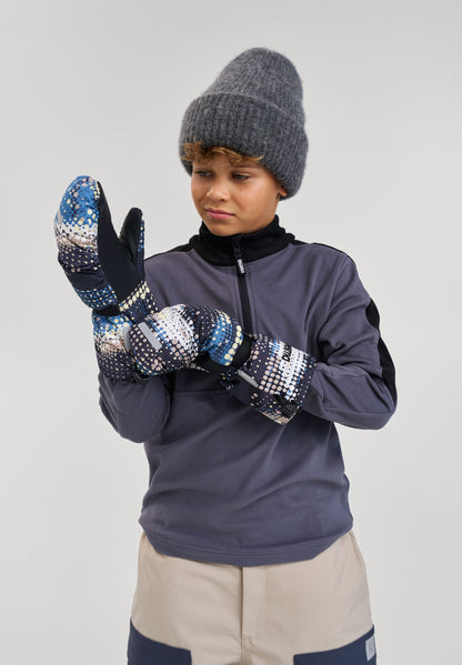Woven Ski Mittens Vanukko